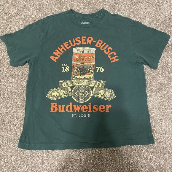 Anheuser-Busch Budweiser Tee - Size L - Picture 1 of 5